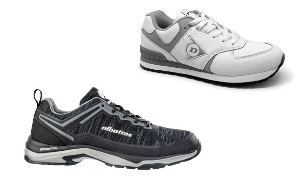 Berufsschuhe ohne Zehenschutzkappe