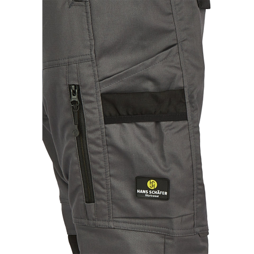 HANS SCHÄFER WORKWEAR Smarthose Artemis grau für Herren