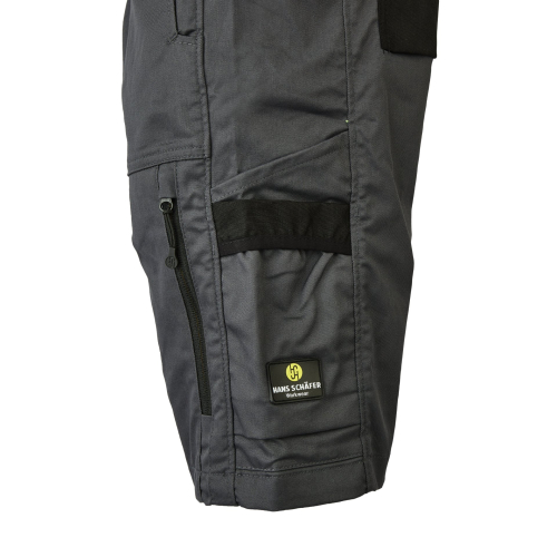 HANS SCHÄFER WORKWEAR Smartshort Apollon grau für Herren