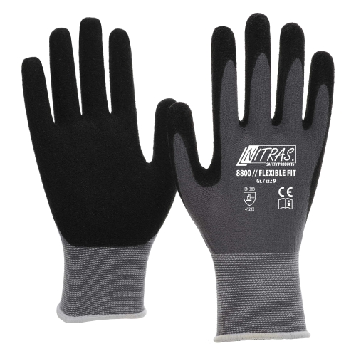 NITRAS FLEXIBLE FIT 8800 Strickhandschuhe Premium Grip