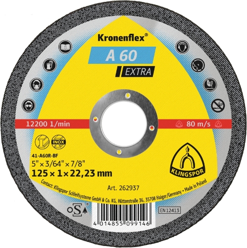 Klingspor A60 Extra Trennscheibe
