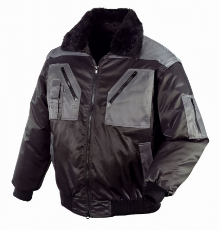 teXXor® 4170 Piloten-Jacke OSLO schwarz/anthrazit