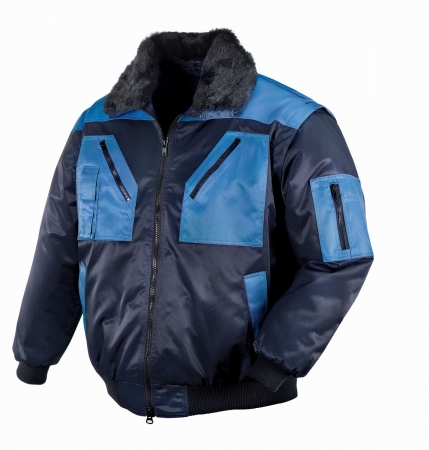 teXXor® 4173 Piloten-Jacke OSLO marine/kornblau