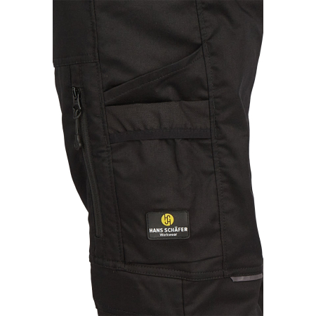 HANS SCHÄFER WORKWEAR Smarthose Artemis schwarz für Herren