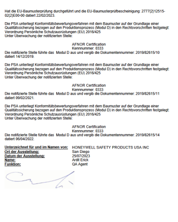 HONEYWELL Gehörschutzstöpsel Bilsom 303 L Nachfüllpack 200 Paar, Gr. L