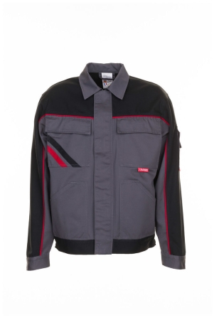 Planam Highline Bundjacke 2312 schiefer/schwarz/rot