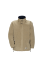 Planam Stream Fleecejacke camel/marine 0348